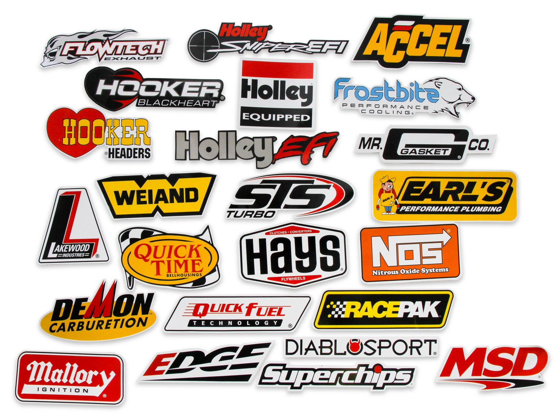 Holley "Go Fast" 24 Vinyl Decal Pack by Holley