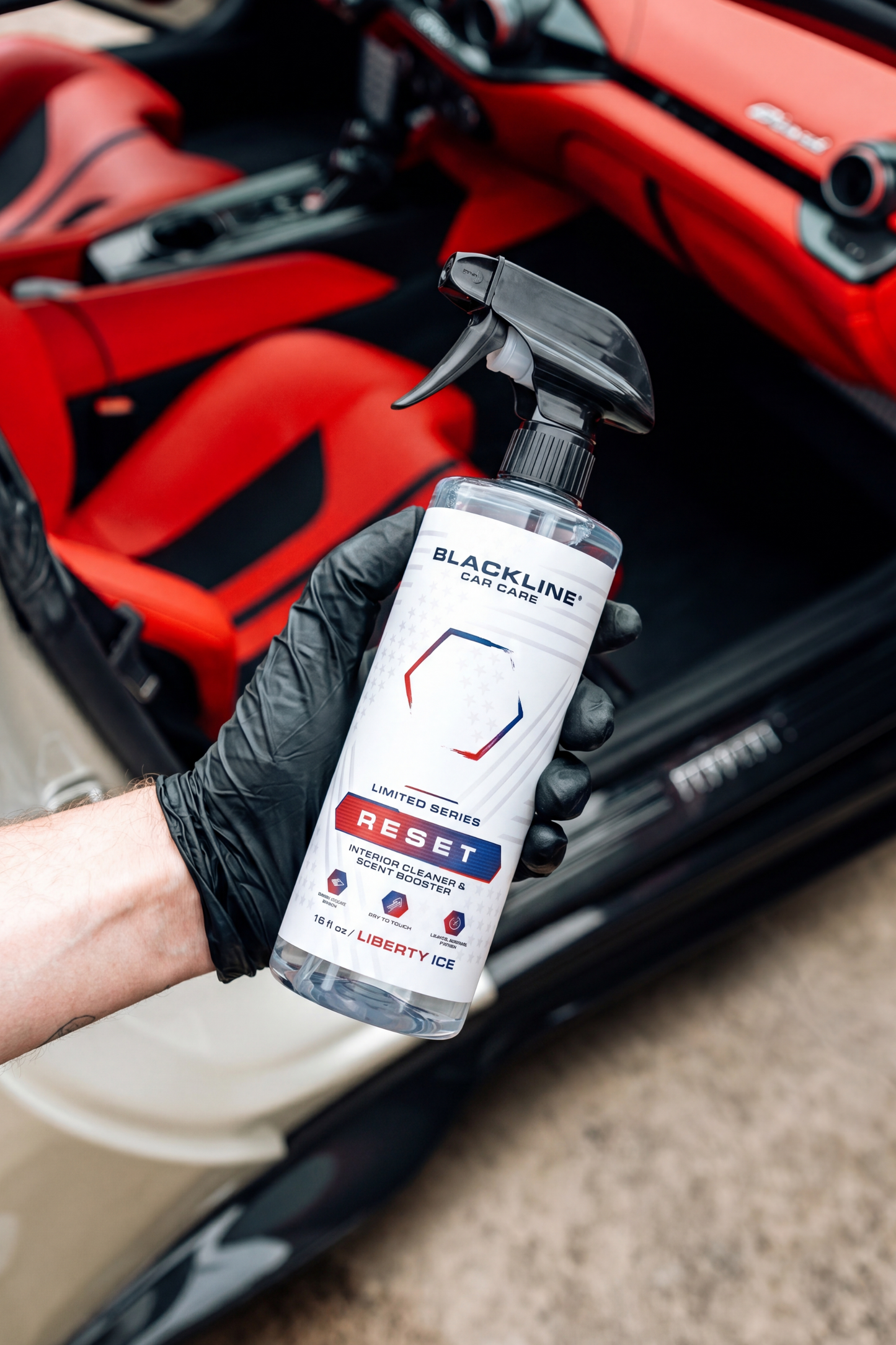 BLACKLINE® RESET INTERIOR CLEANER & SCENT BOOSTER by Blackline Car Care