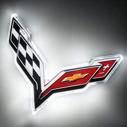 ORACLE Lighting 2014-2019 Chevrolet C7 Corvette Rear Illuminated Emblem by ORACLE Lighting