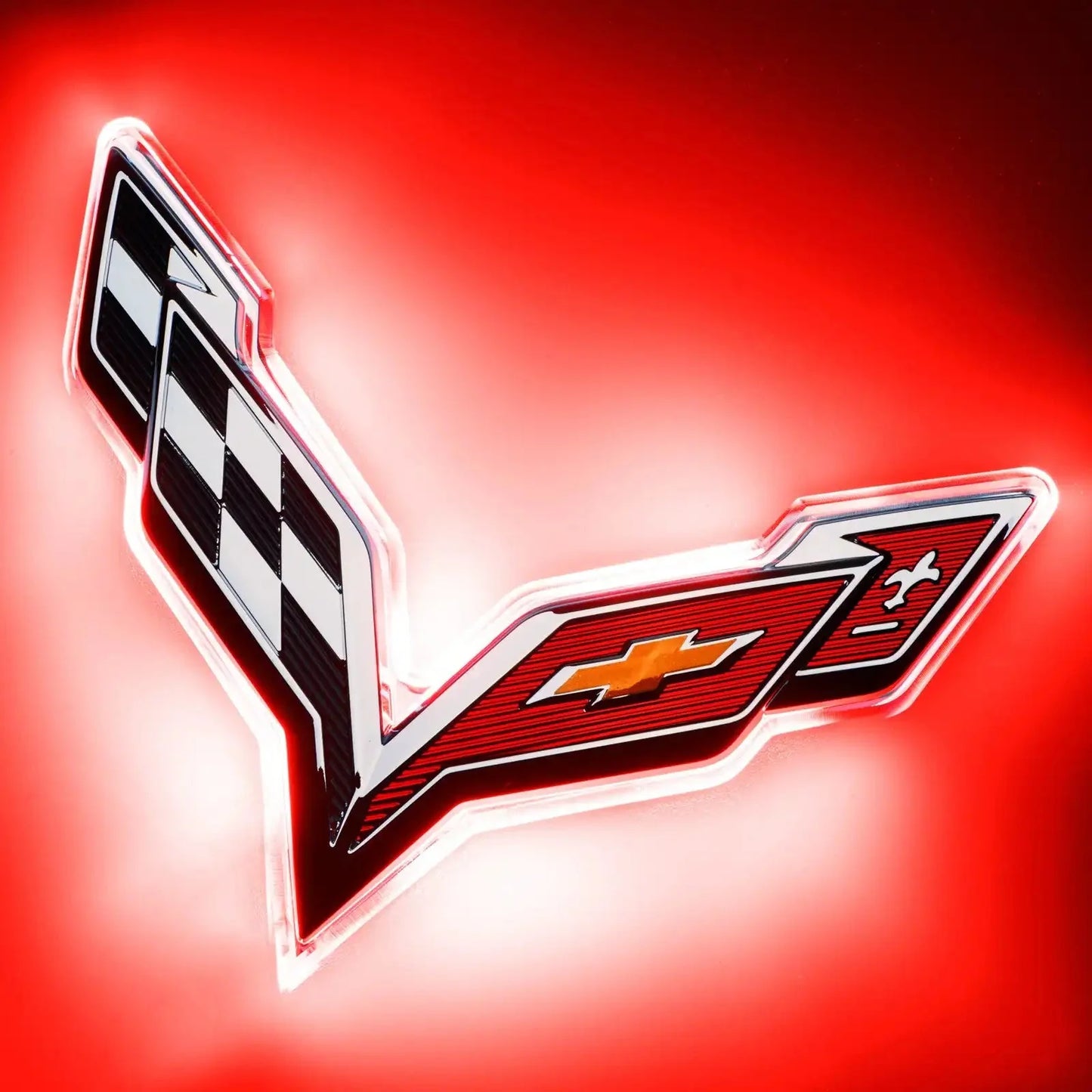 ORACLE Lighting 2014-2019 Chevrolet C7 Corvette Rear Illuminated Emblem by ORACLE Lighting