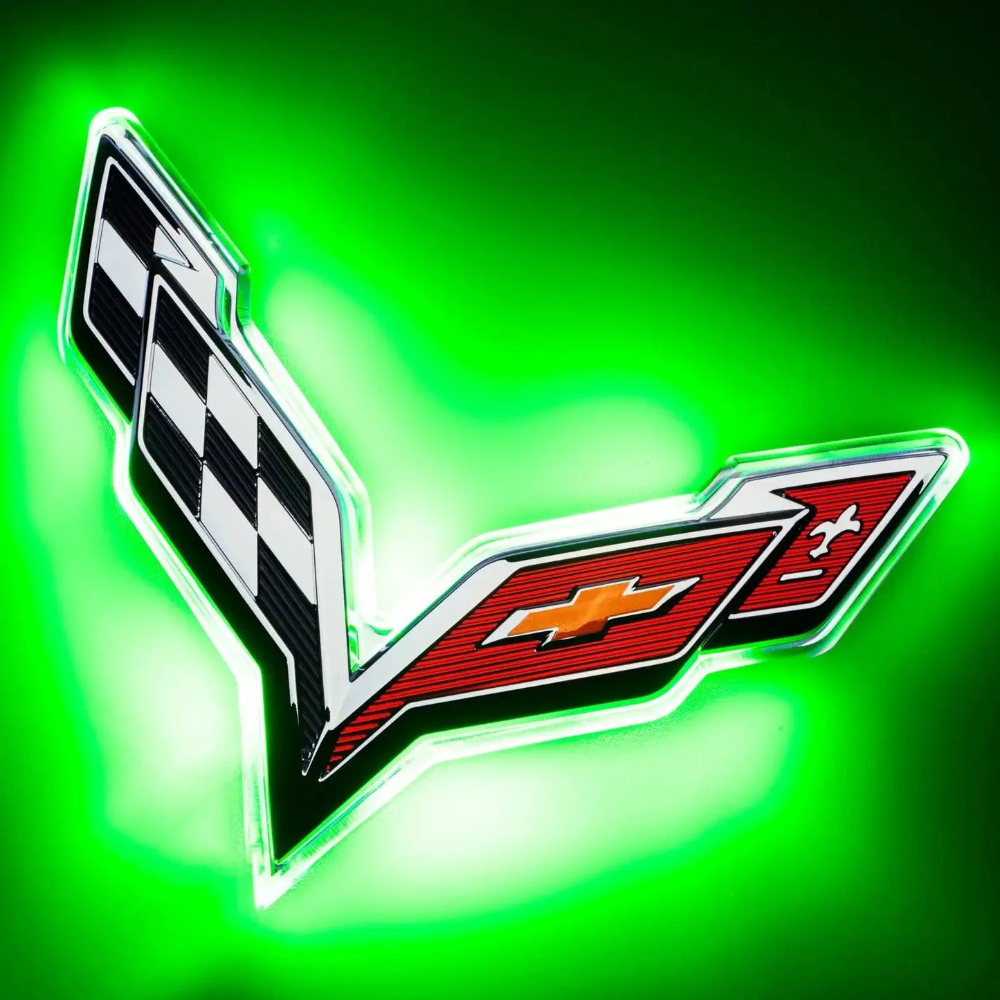 ORACLE Lighting 2014-2019 Chevrolet C7 Corvette Rear Illuminated Emblem by ORACLE Lighting
