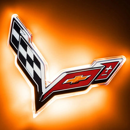 ORACLE Lighting 2014-2019 Chevrolet C7 Corvette Rear Illuminated Emblem by ORACLE Lighting