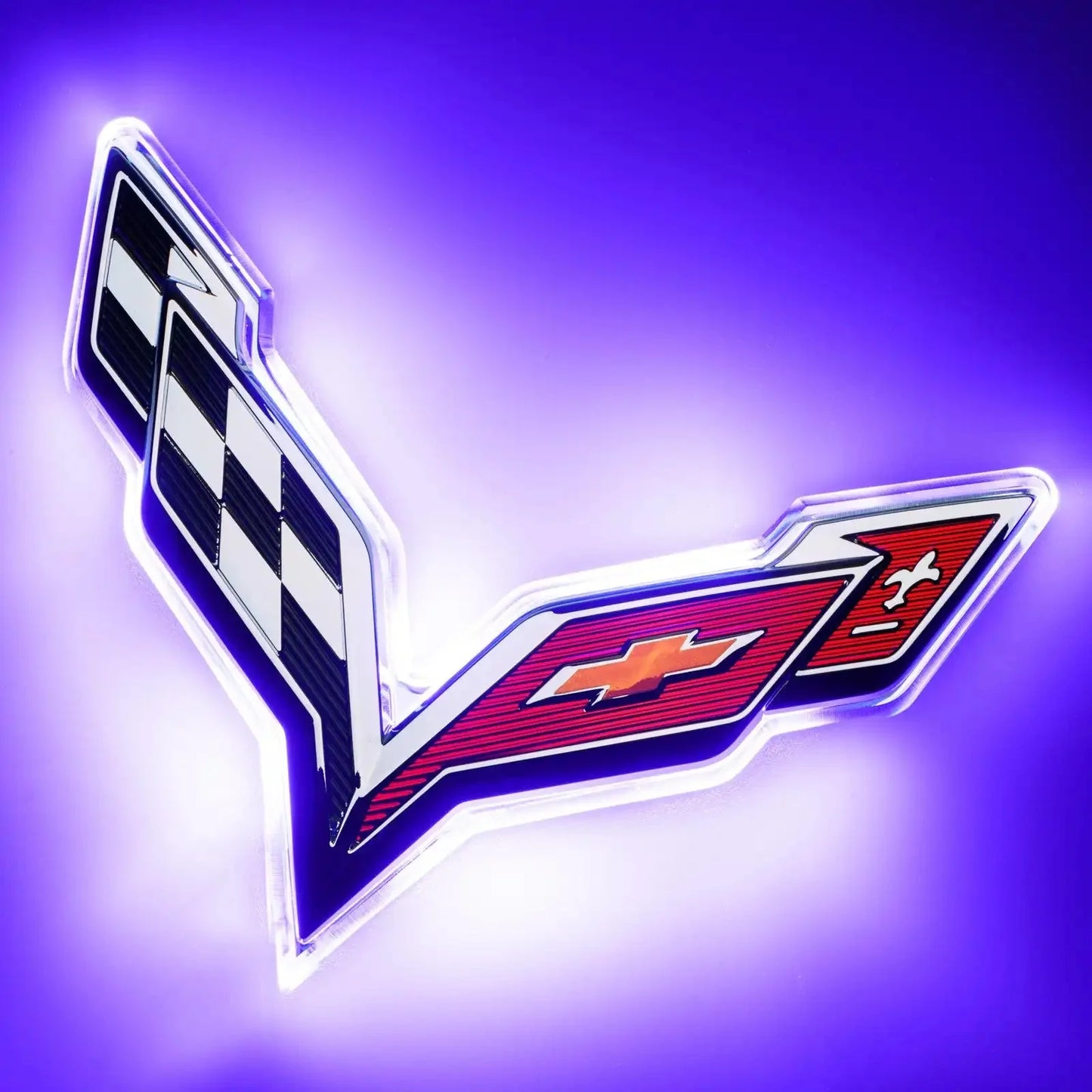 ORACLE Lighting 2014-2019 Chevrolet C7 Corvette Rear Illuminated Emblem by ORACLE Lighting