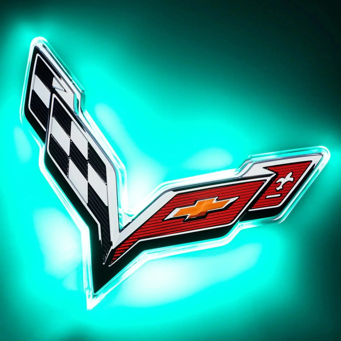 ORACLE Lighting 2014-2019 Chevrolet C7 Corvette Rear Illuminated Emblem by ORACLE Lighting