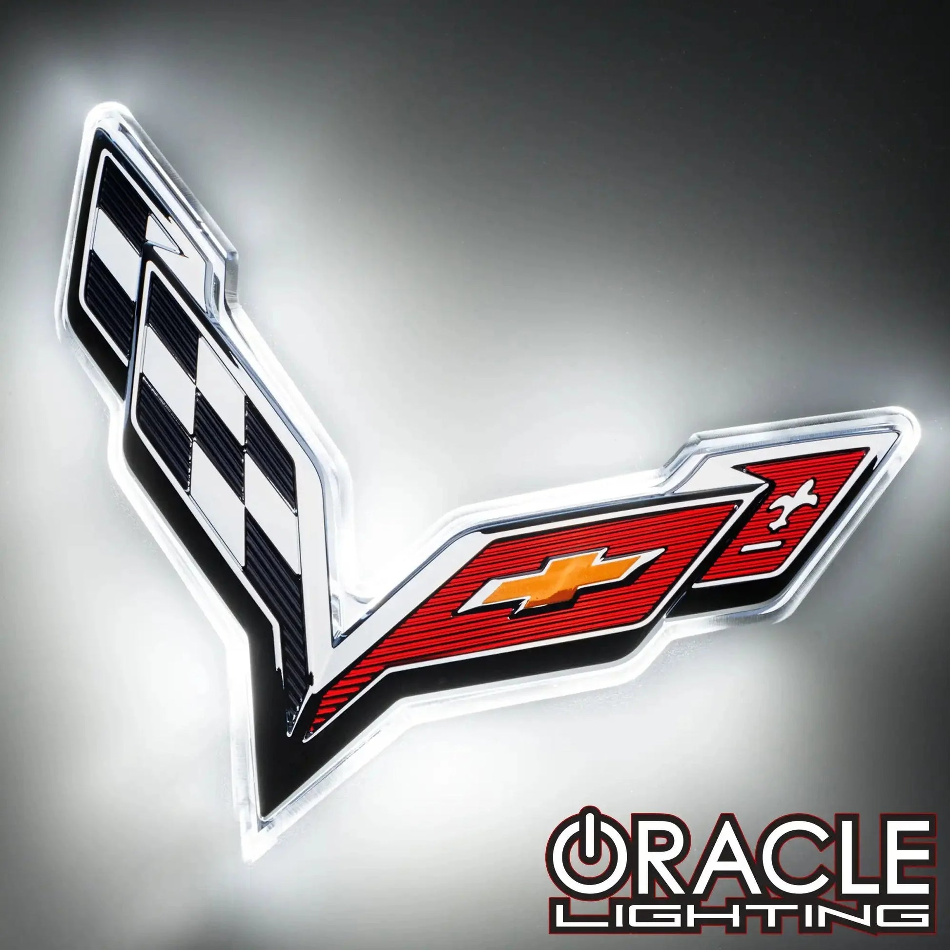 ORACLE Lighting 2014-2019 Chevrolet C7 Corvette Rear Illuminated Emblem by ORACLE Lighting