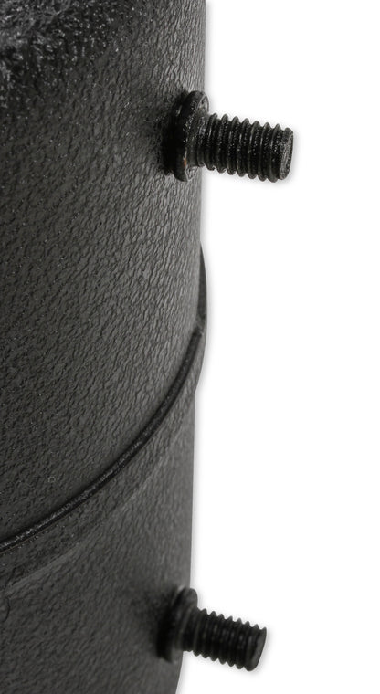 Steel - 5 Inch Diameter 6-3/4 Inch High - Black Finish by Mr Gasket