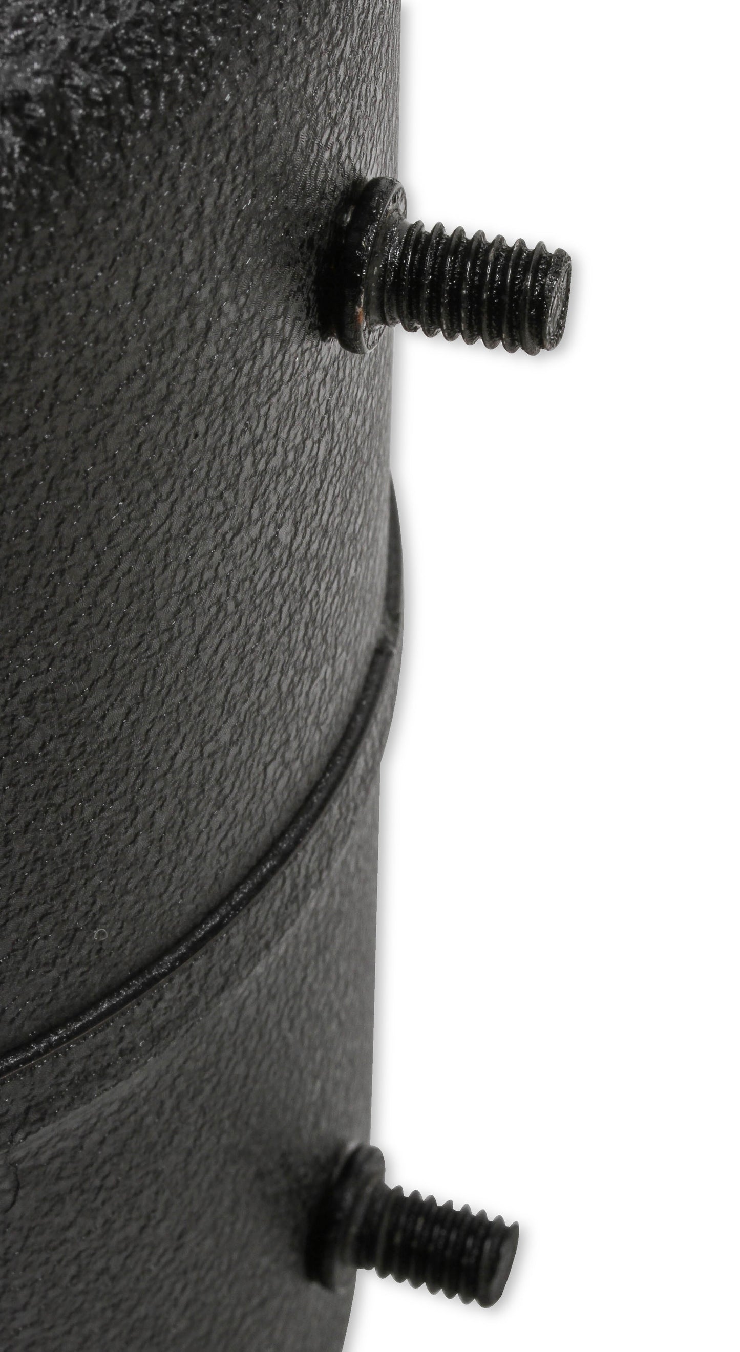 Steel - 5 Inch Diameter 6-3/4 Inch High - Black Finish by Mr Gasket