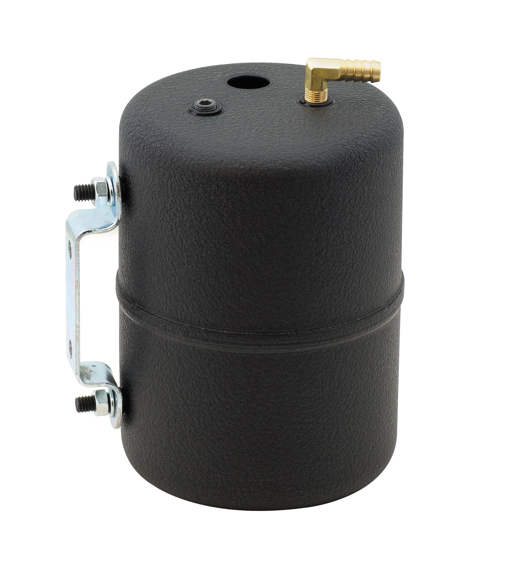 Steel - 5 Inch Diameter 6-3/4 Inch High - Black Finish by Mr Gasket