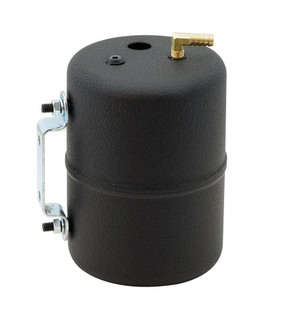 Steel - 5 Inch Diameter 6-3/4 Inch High - Black Finish by Mr Gasket