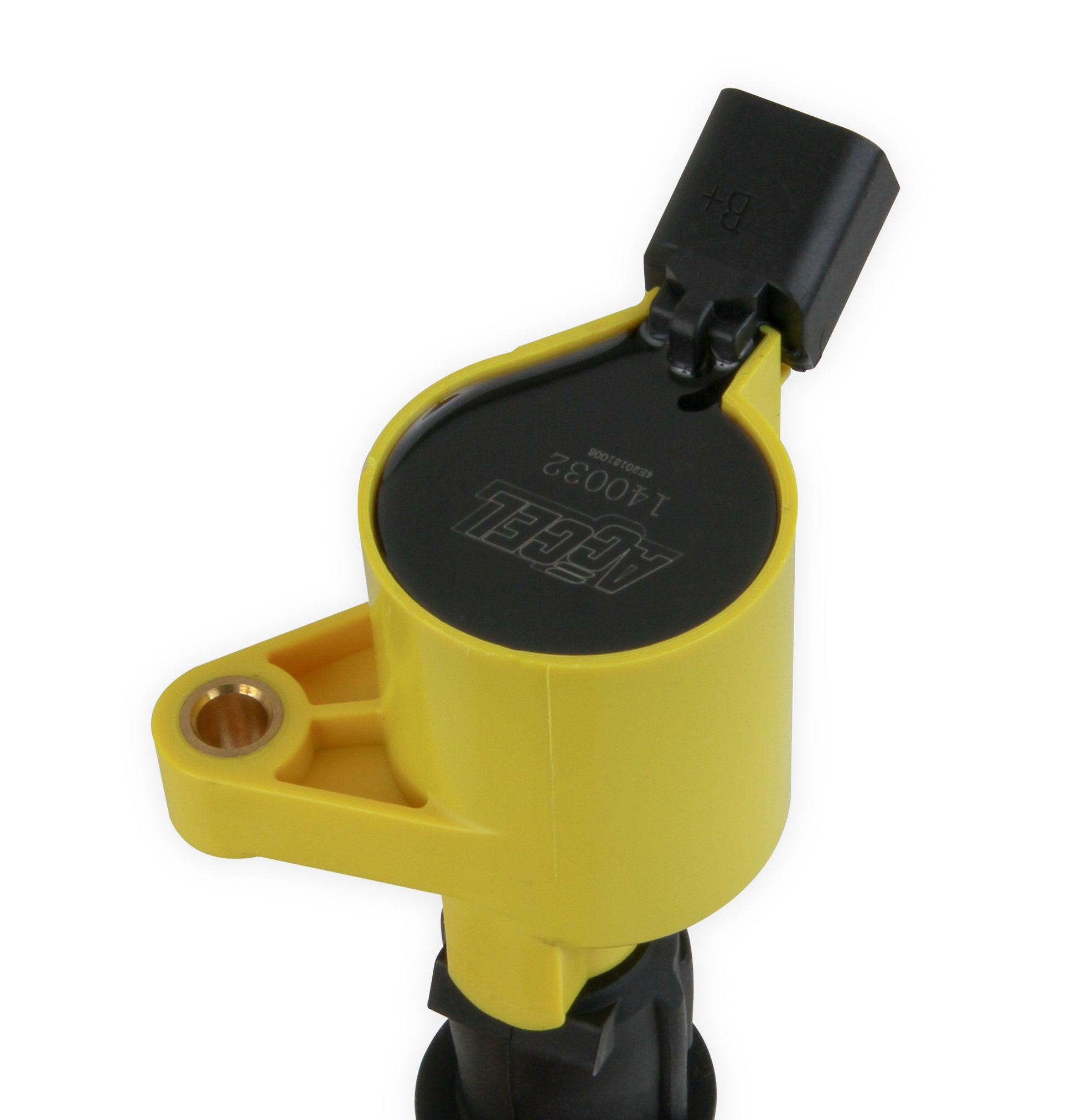 Ignition Coil - SuperCoil- 1998-2008 Ford 4.6L/5.4L/6.8L 2-valve- Yellow- 8-Pack by ACCEL