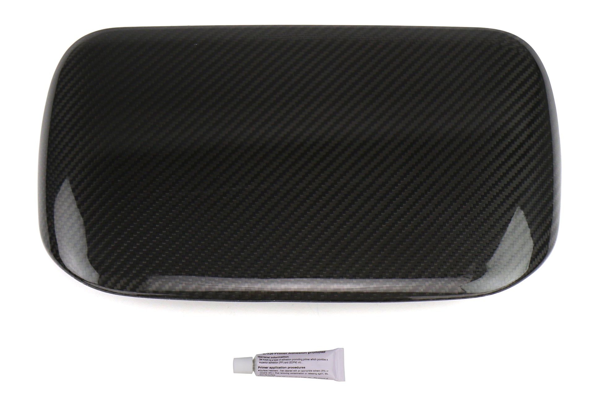 OLM Dry Carbon Fiber Console Hood Cover - 2015-2017 WRX / STI 14-18 Forester 13-17 Crosstrek by MYX Automotive