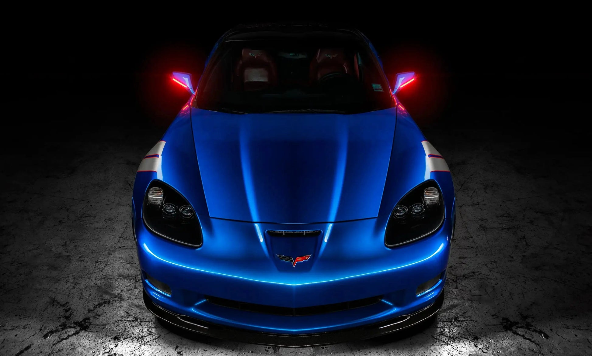 ORACLE Lighting 2005-2013 Chevrolet C6 Corvette Concept LED Side Mirrors by ORACLE Lighting