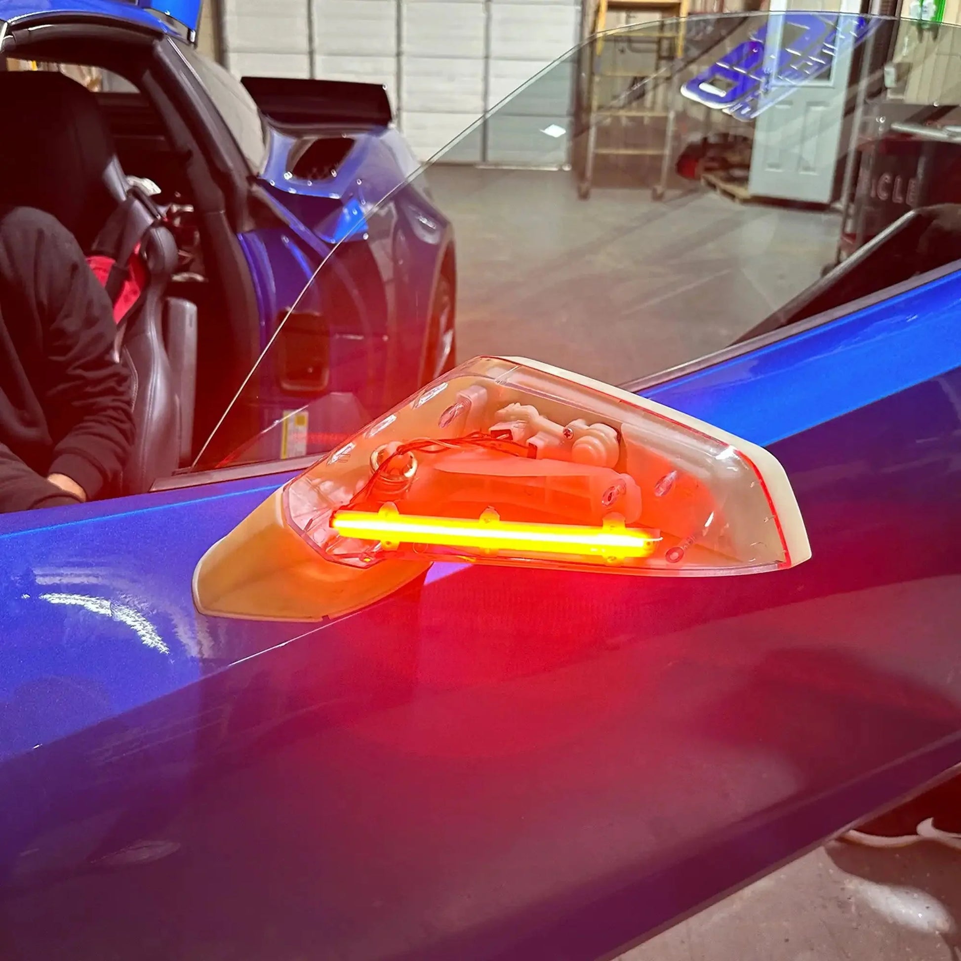 2014-2019 Chevrolet C7 Corvette Concept LED Side Mirrors - PRE-ORDER by ORACLE Lighting