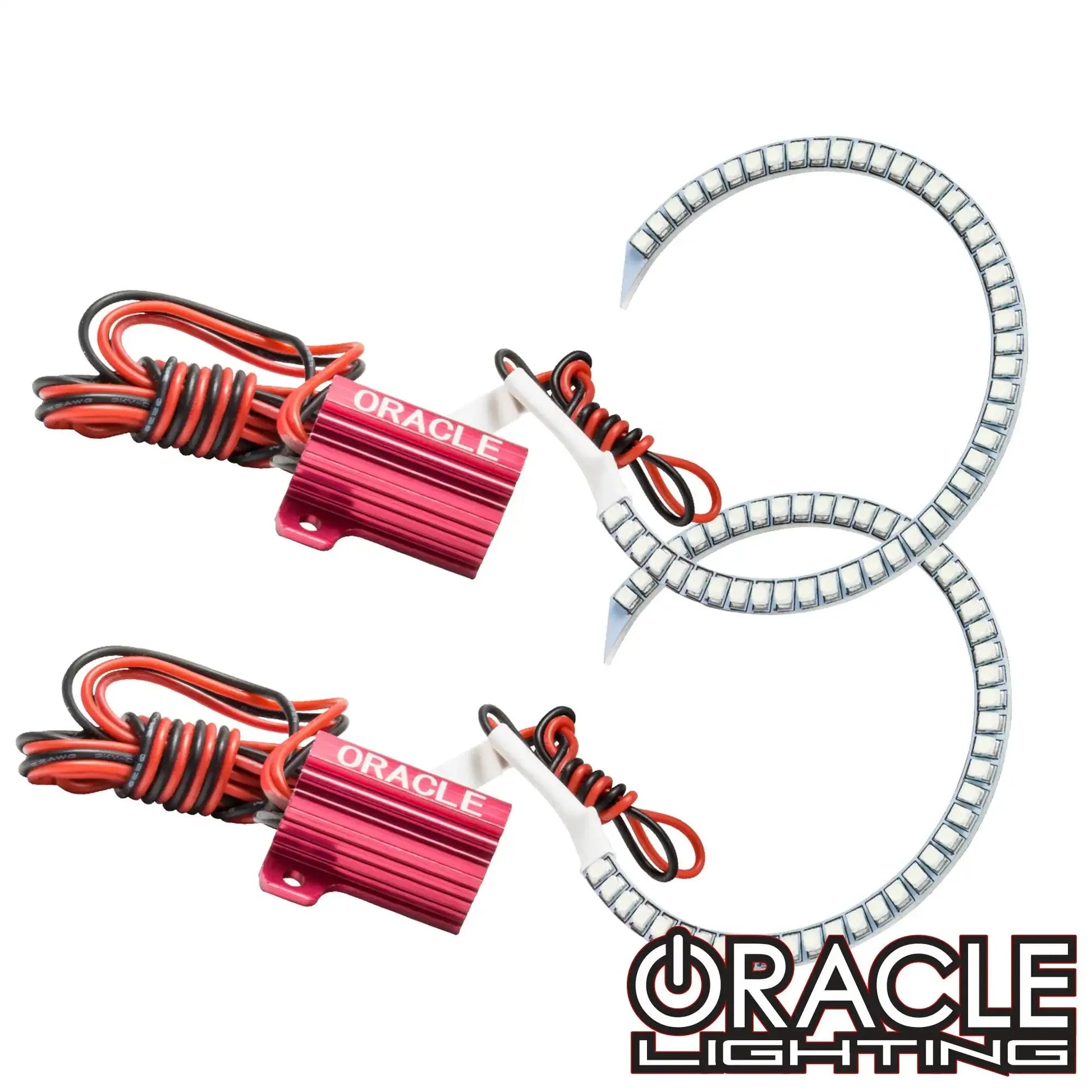 ORACLE Lighting 2015-2021 Dodge Charger LED Projector Halo Kit by ORACLE Lighting