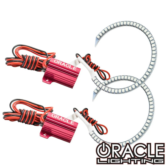 ORACLE Lighting 2015-2021 Dodge Charger LED Projector Halo Kit by ORACLE Lighting