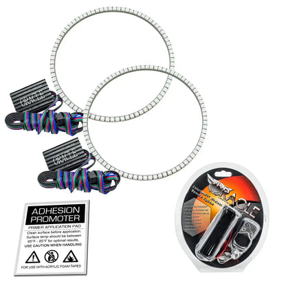 1997-2006 Jeep Wrangler TJ ORACLE LED Headlight Halo Kit- Waterproof Surface Mount by ORACLE Lighting