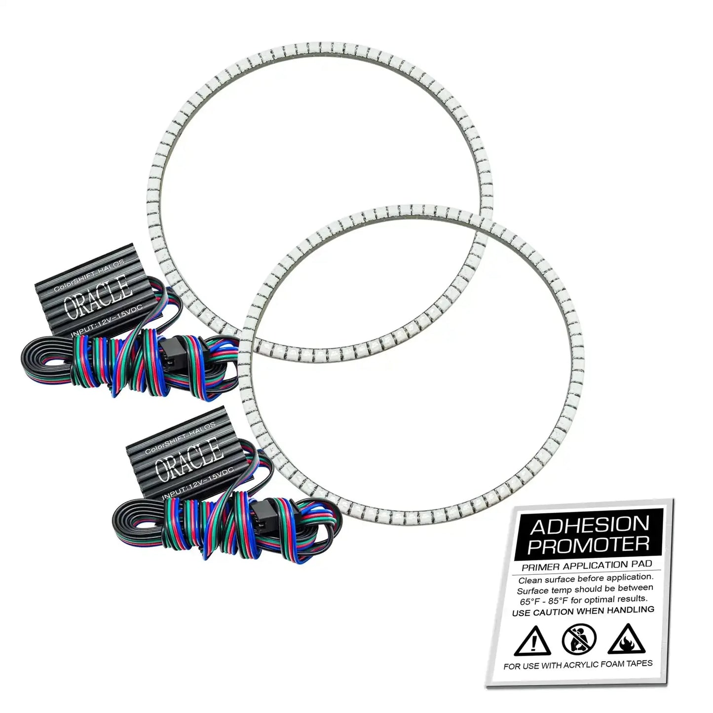 1997-2006 Jeep Wrangler TJ ORACLE LED Headlight Halo Kit- Waterproof Surface Mount by ORACLE Lighting