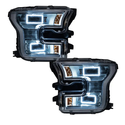 ORACLE Lighting 2015-2017 Ford F-150 Quad Beam Projector LED Headlight Halo Kit by ORACLE Lighting