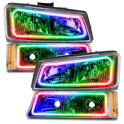 2003-2006 Chevy Silverado Pre-Assembled Headlights w/ Parking Lights by ORACLE Lighting