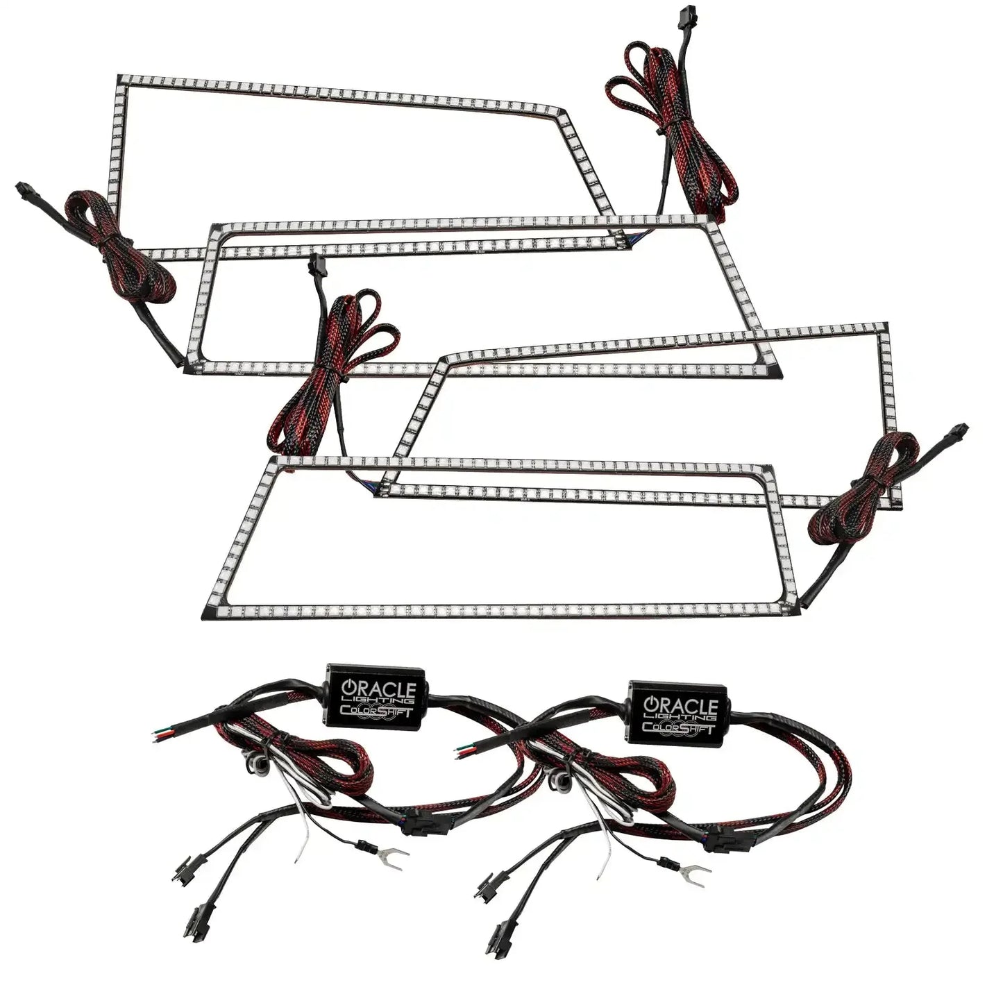 ORACLE Lighting 2003-2006 Chevy Silverado ColorSHIFT Dual Halo Headlight Kit by ORACLE Lighting