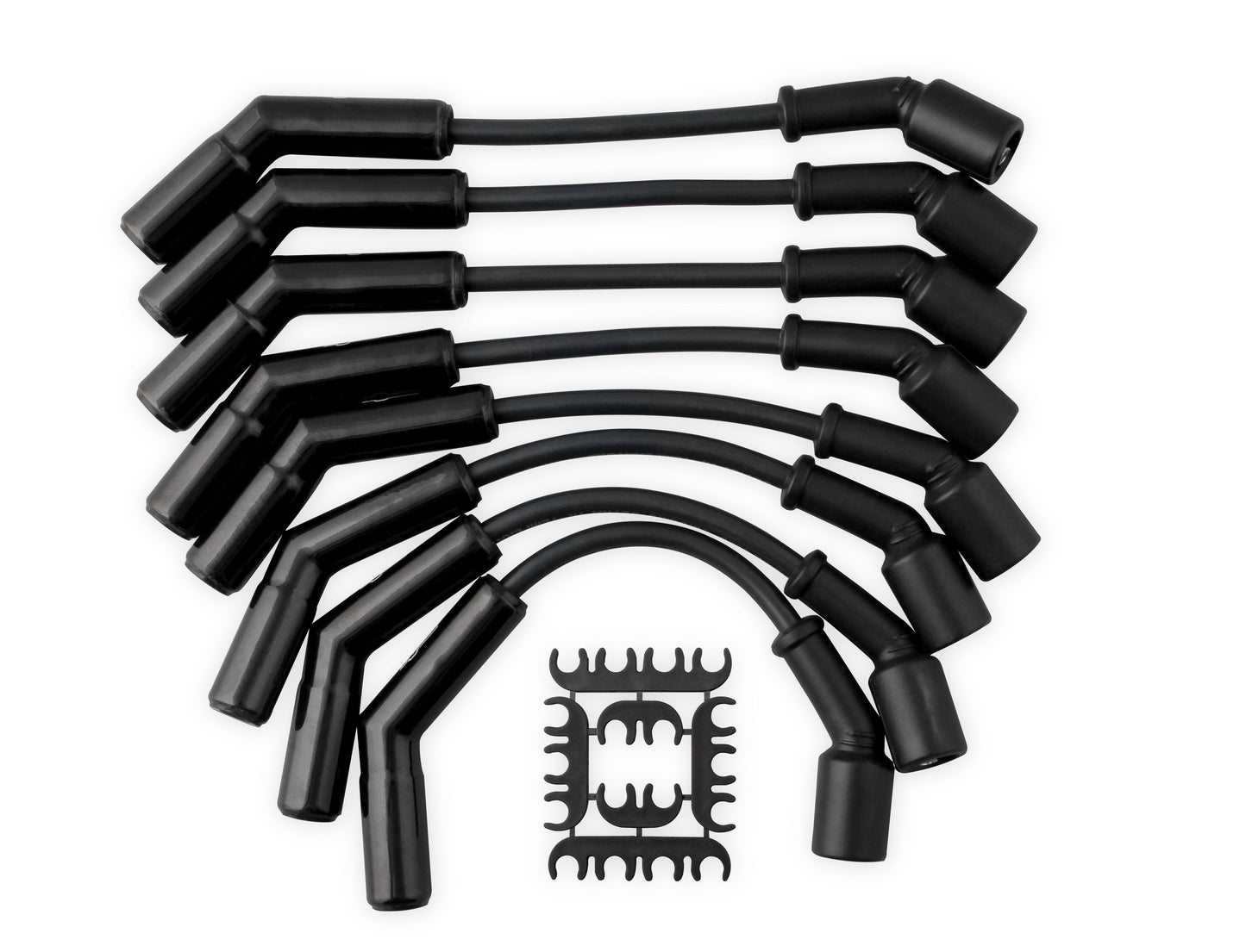 Spark Plug Wire Set - Extreme 9000 Ceramic Boot - LS Terminals LS3/LS4/LS7 Black by ACCEL