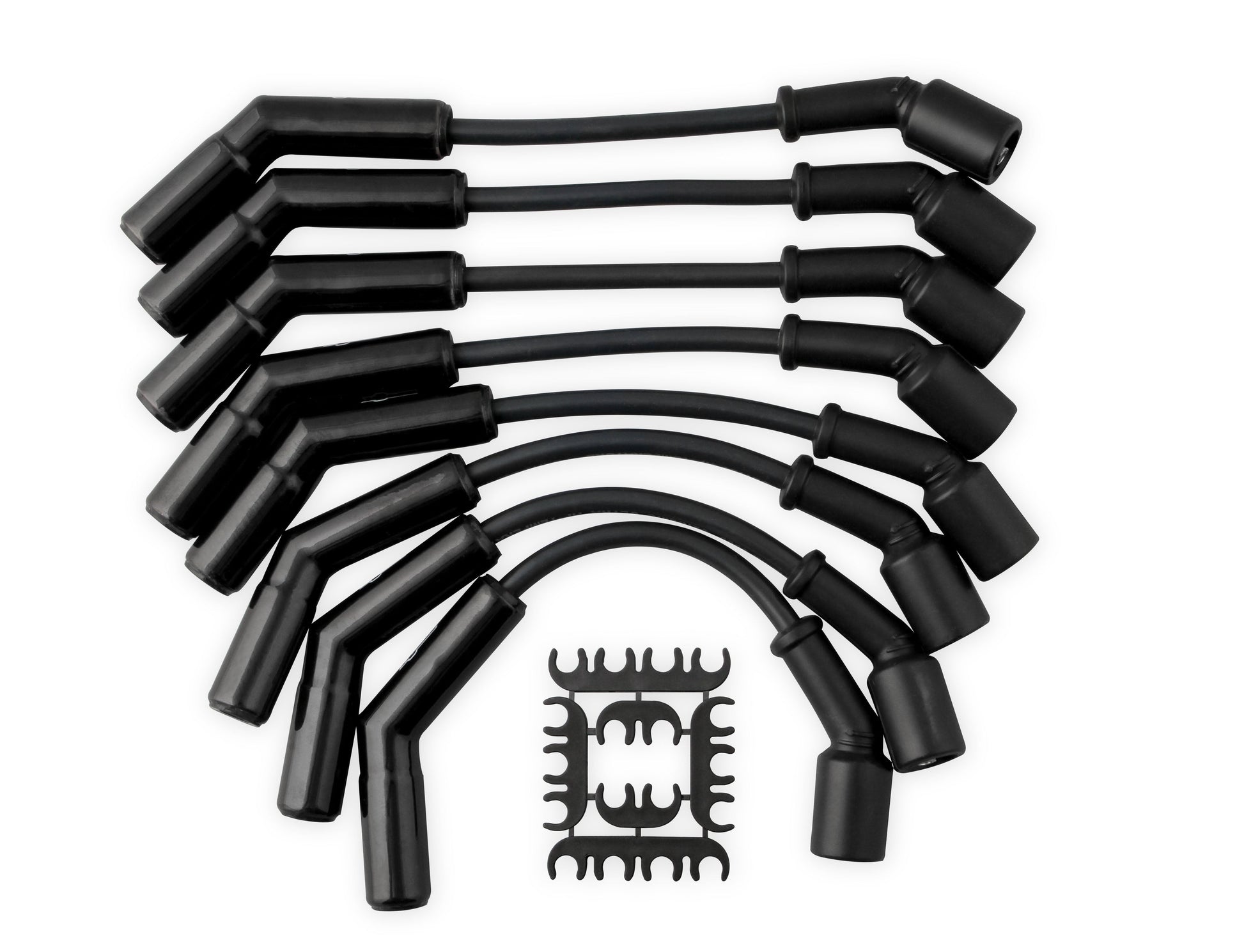 Spark Plug Wire Set - Extreme 9000 Ceramic Boot - LS Terminals LS3/LS4/LS7 Black by ACCEL