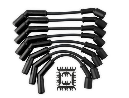 Spark Plug Wire Set - Extreme 9000 Ceramic Boot - LS Terminals LS3/LS4/LS7 Black by ACCEL