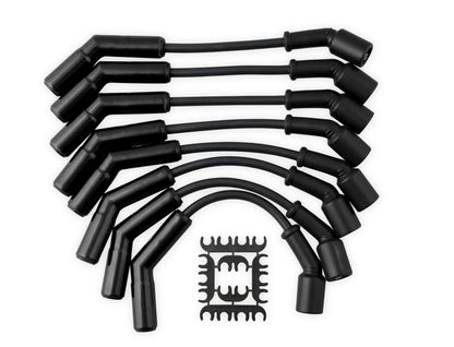 Spark Plug Wire Set - Extreme 9000 Ceramic Boot - LS Terminals LS3/LS4/LS7 Black by ACCEL