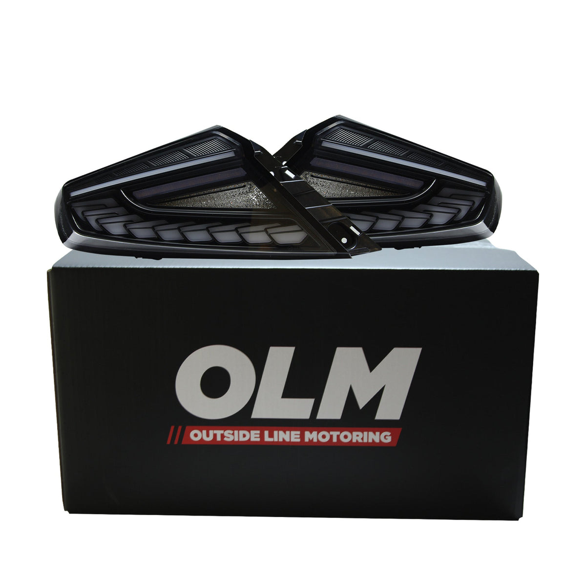 OLM Phantom-Spec LED Taillights (Clear Lens White Optic) - 2022+ WRX by OLM