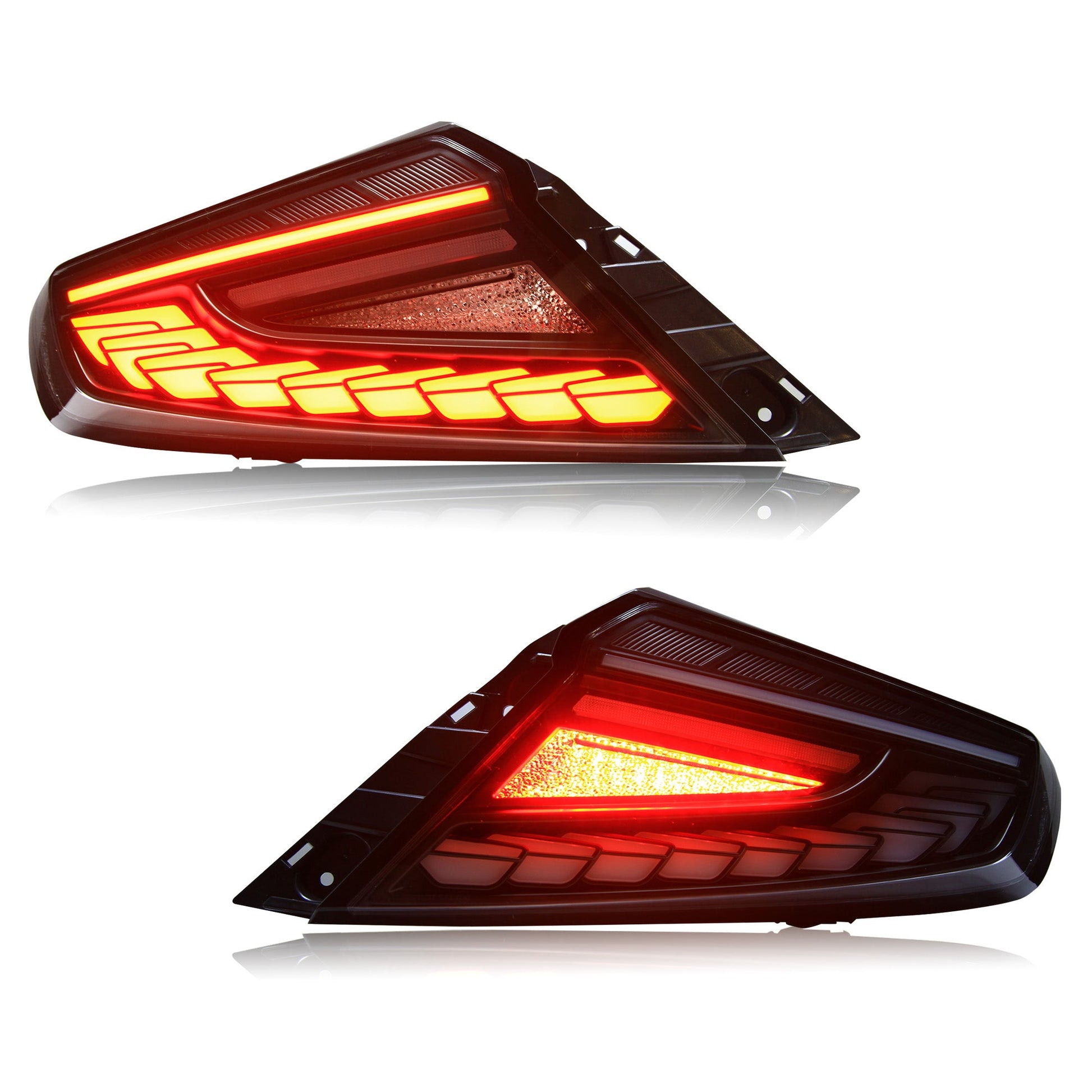 OLM Phantom-Spec LED Taillights (Clear Lens White Optic) - 2022+ WRX by MYX Automotive