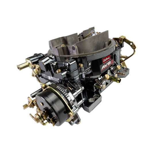 Edelbrock AVS2 650 CFM Carburetor #1906-BP Electric Choke, Black Plasma Finish by Edelbrock