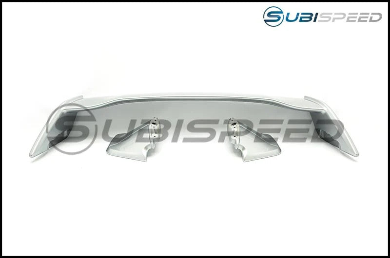 OLM STI Style Paint Matched Spoiler - Ice Silver Metallic - 2015-2021 Subaru WRX / STI by OLM