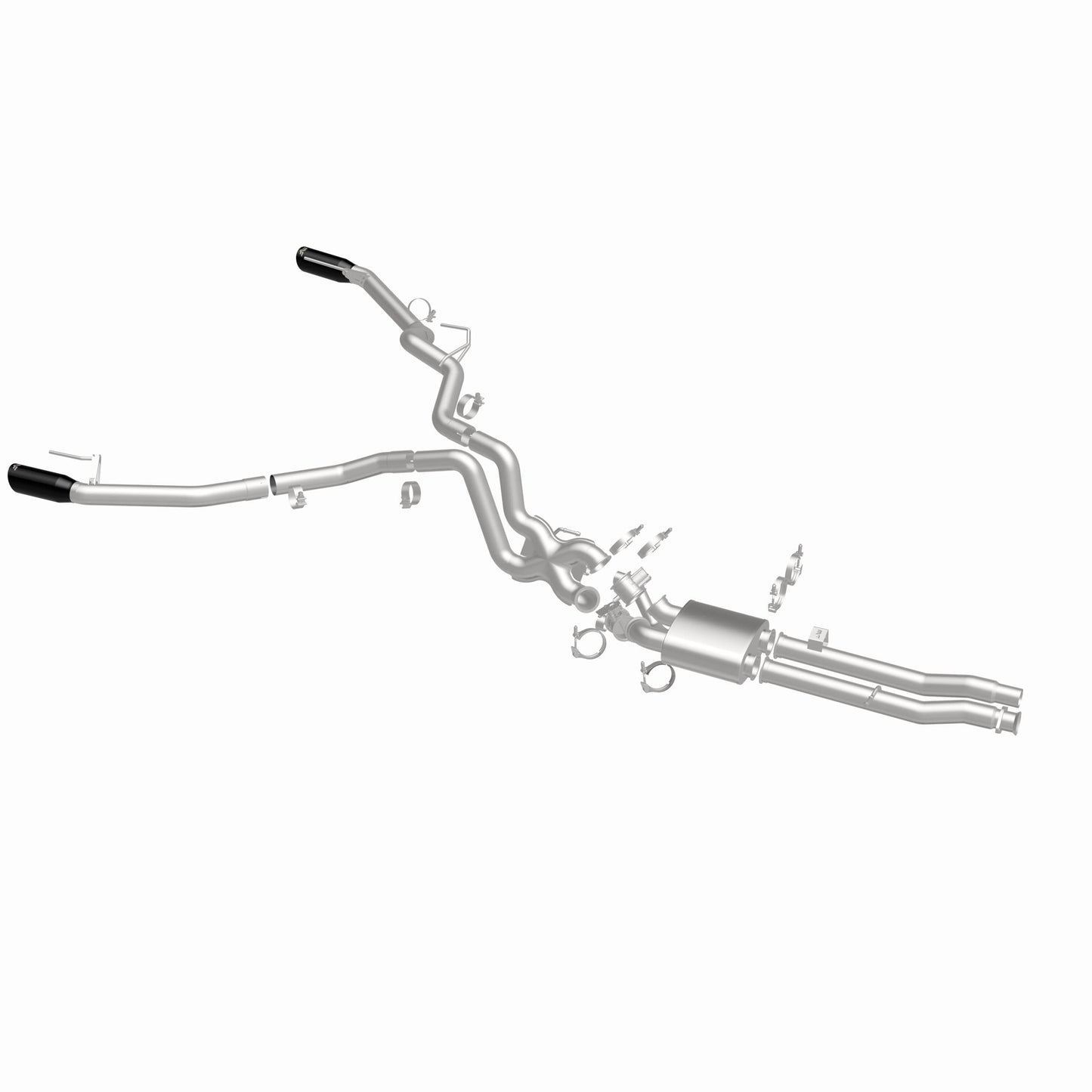 Magnaflow Competition Series Black Chrome Tips Cat-Back System by MagnaFlow Exhaust Products