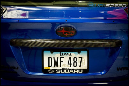 OLM Dry Carbon Fiber Trunk Finish - 2015 WRX 2015 STI by MYX Automotive