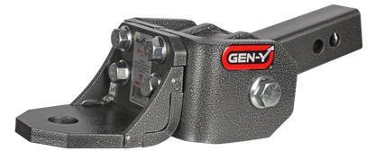 GLYDER TORSION-FLEX 2" Shank 2" drop .4K-.7K TW 7K Hitch & Ball 1" Dia Hole by GEN-Y Hitch