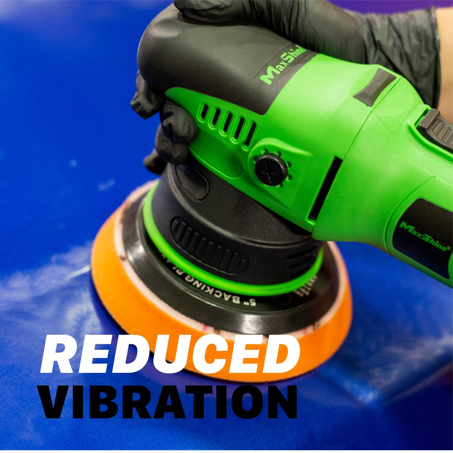 Dual Action Polisher For Car Detailing | M8S V2 - 5in Plate, 8mm Throw, 1000W by MaxshineUSA