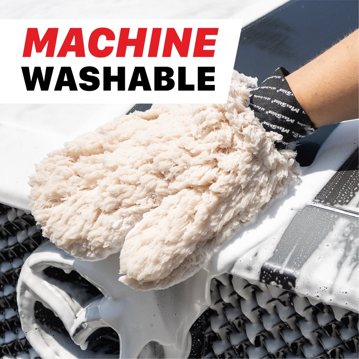 Microfiber Wash Mitts by MaxshineUSA