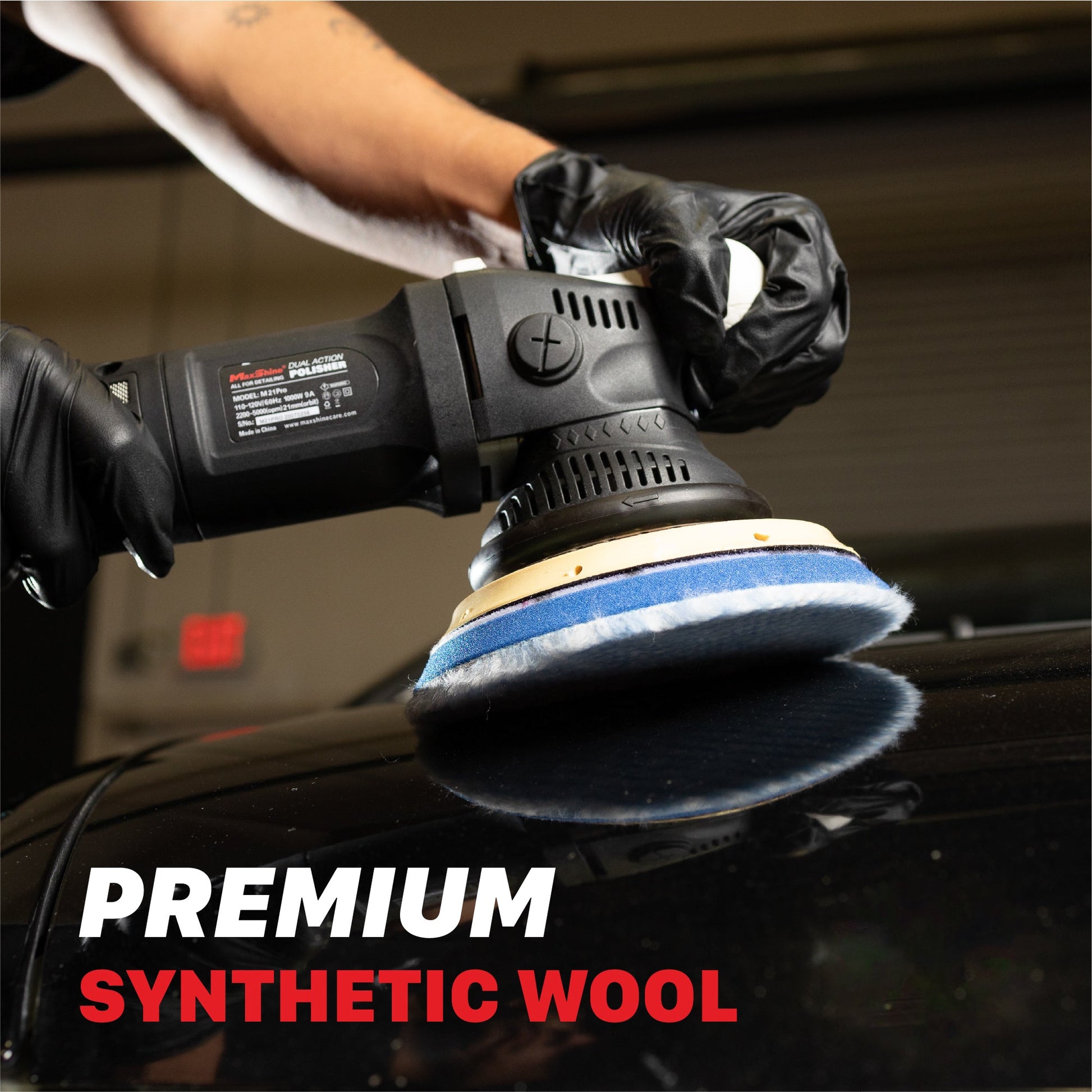 Synthetic Wool Pads - 3in, 5in, 6in by MaxshineUSA