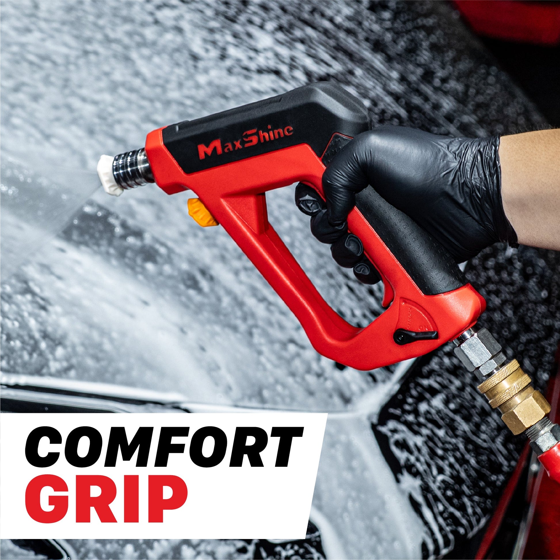 Pressure Washer Gun - Short Wand by MaxshineUSA