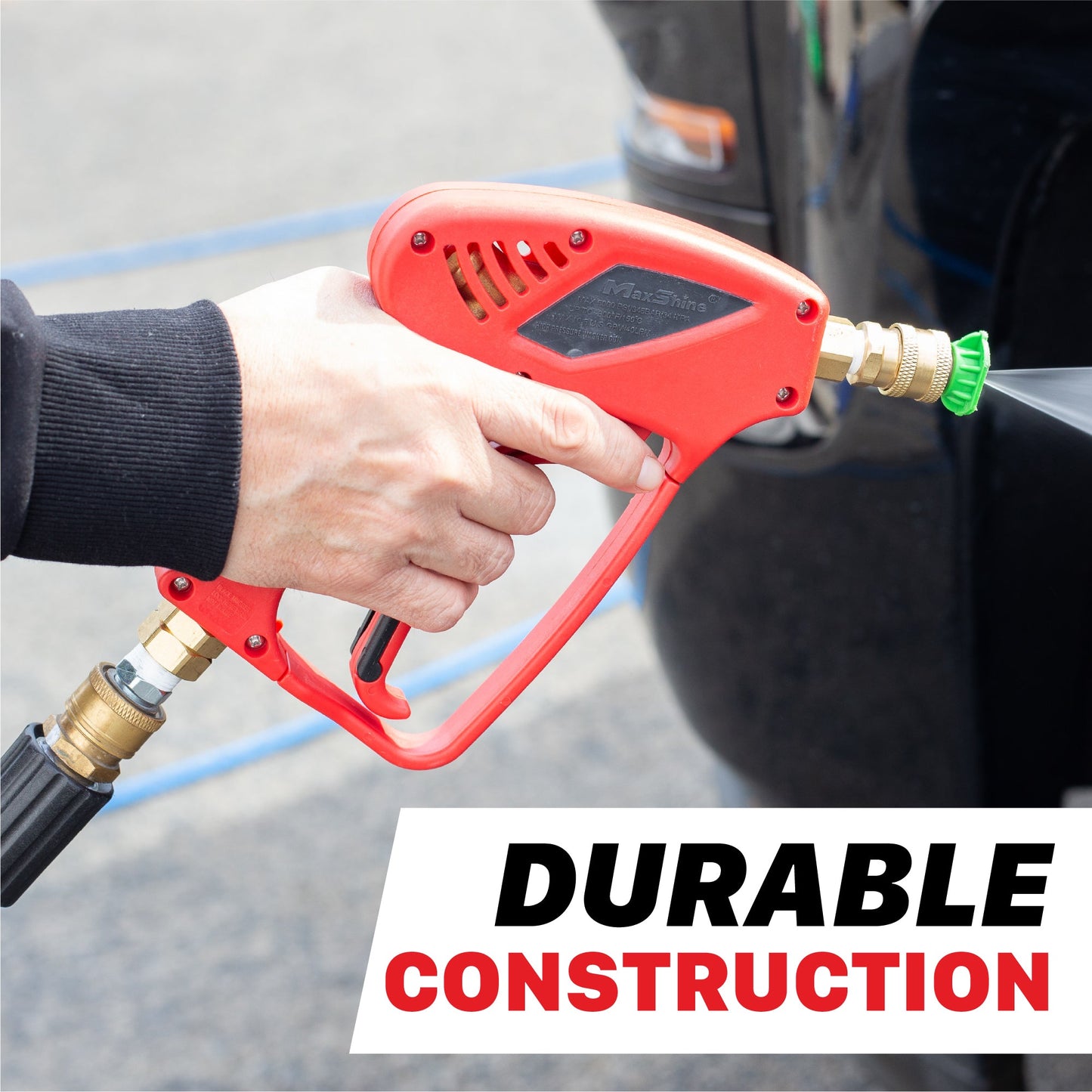 Pressure Washer Gun - Short Wand by MaxshineUSA
