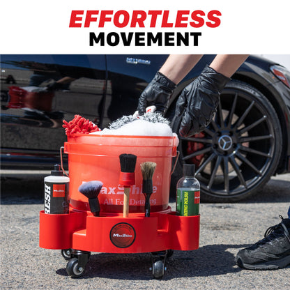 Rolling Bucket Dolly by MaxshineUSA
