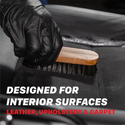 Compact Leather Cleaning Brush by MaxshineUSA