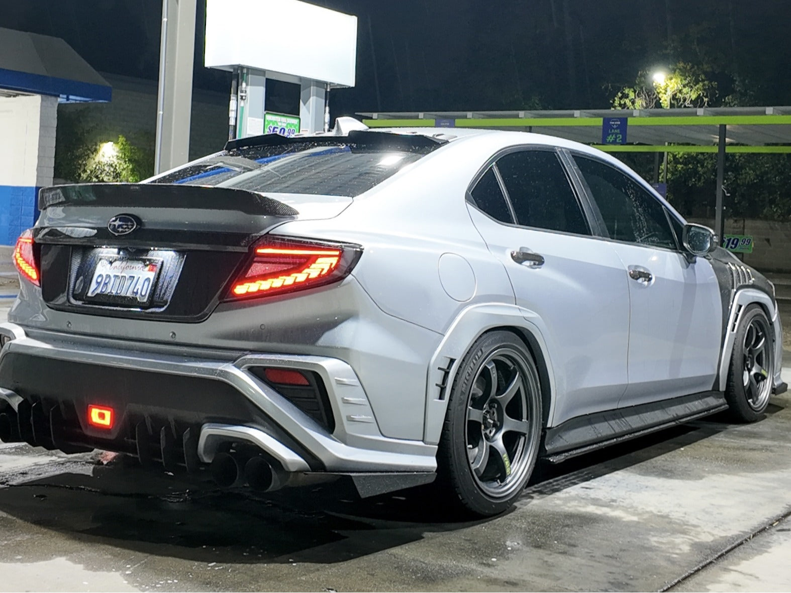 OLM Phantom-Spec LED Taillights (Smoke Lens Red Optic) - 2022+ WRX by OLM