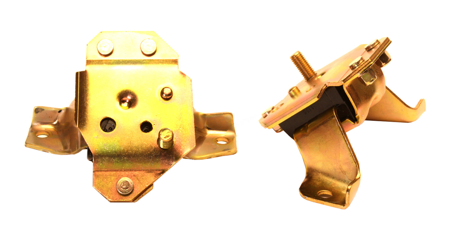 Motor Mount Set; Black; Pair; Performance Polyurethane; by Energy Suspension