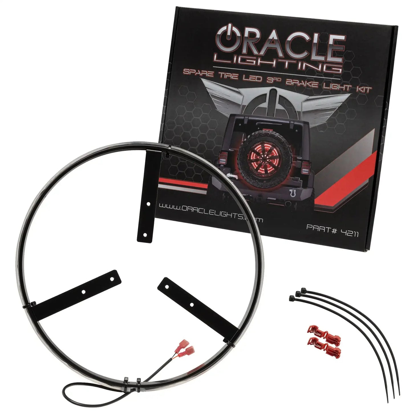 ORACLE Lighting LED Illuminated Spare Tire Wheel Ring Third Brake Light - Ford Bronco by ORACLE Lighting