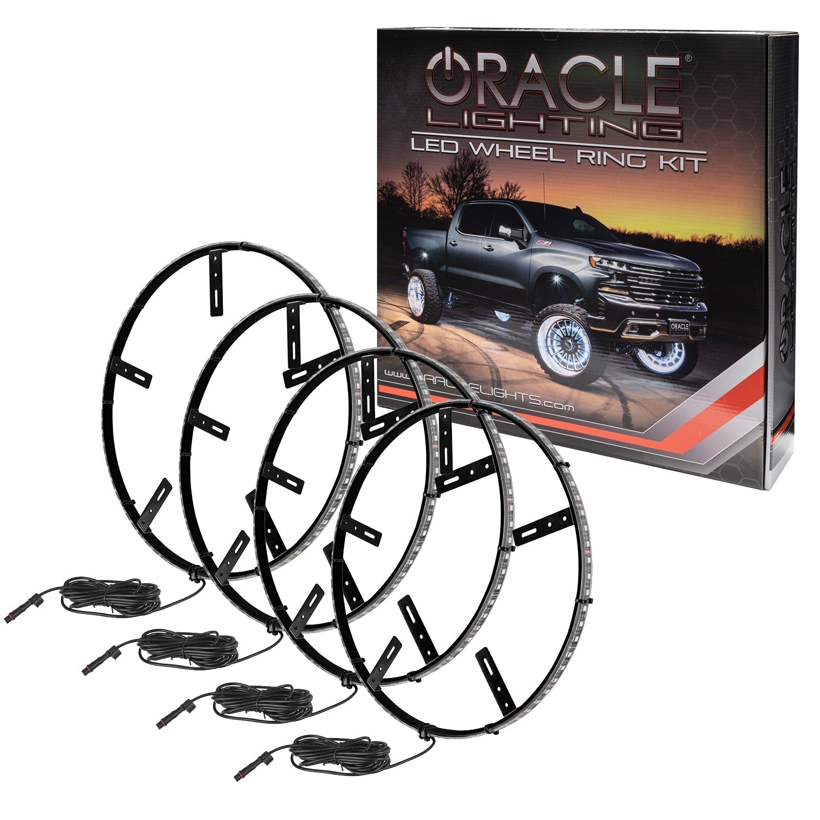 ORACLE Lighting LED Illuminated Wheel Rings - ColorSHIFT by ORACLE Lighting