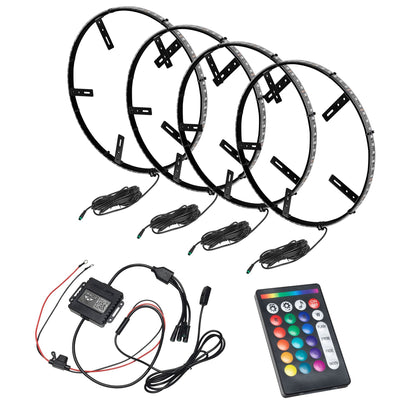 ORACLE Lighting LED Illuminated Wheel Rings - ColorSHIFT RGB+W by ORACLE Lighting