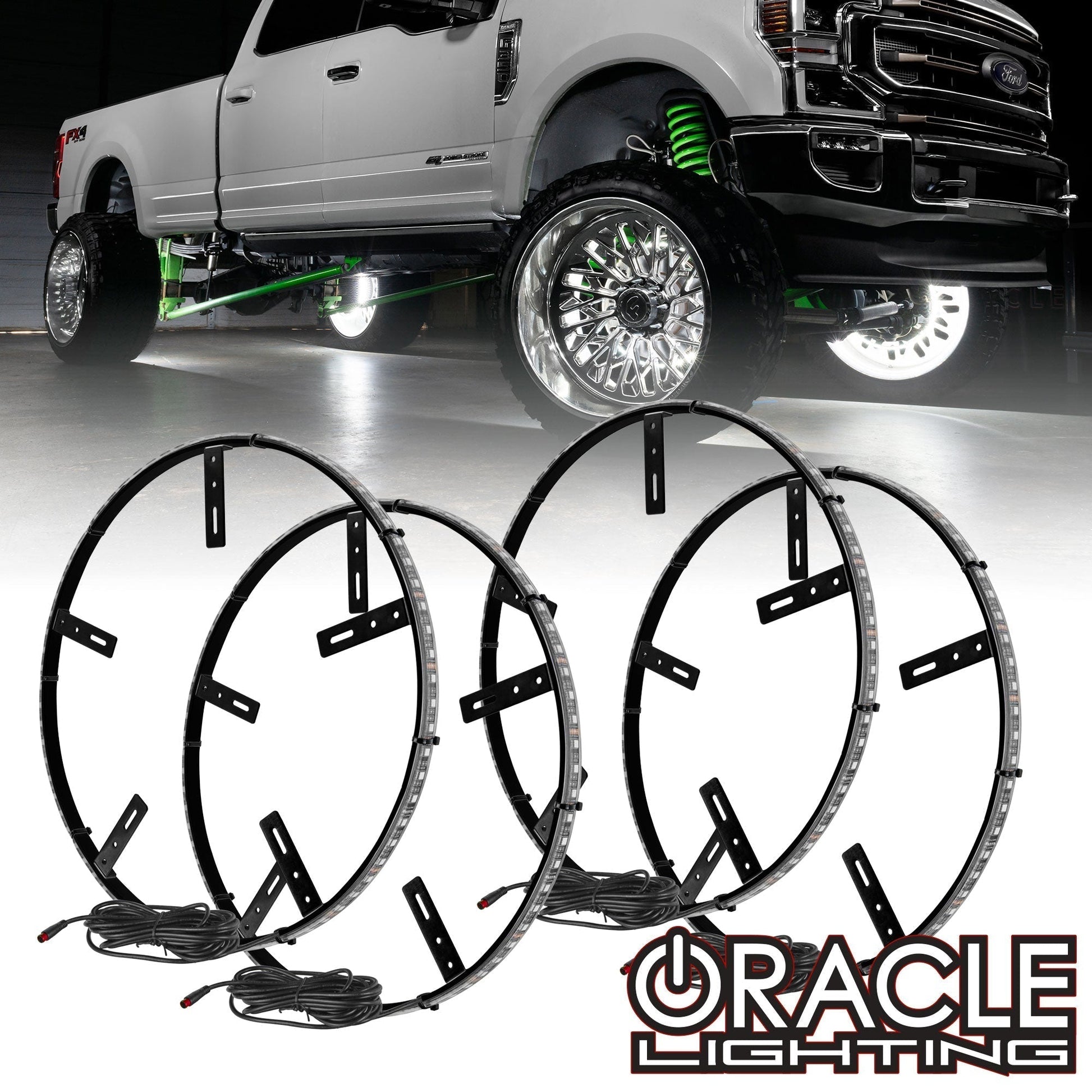 ORACLE Lighting LED Illuminated Wheel Rings - ColorSHIFT RGB+W by ORACLE Lighting