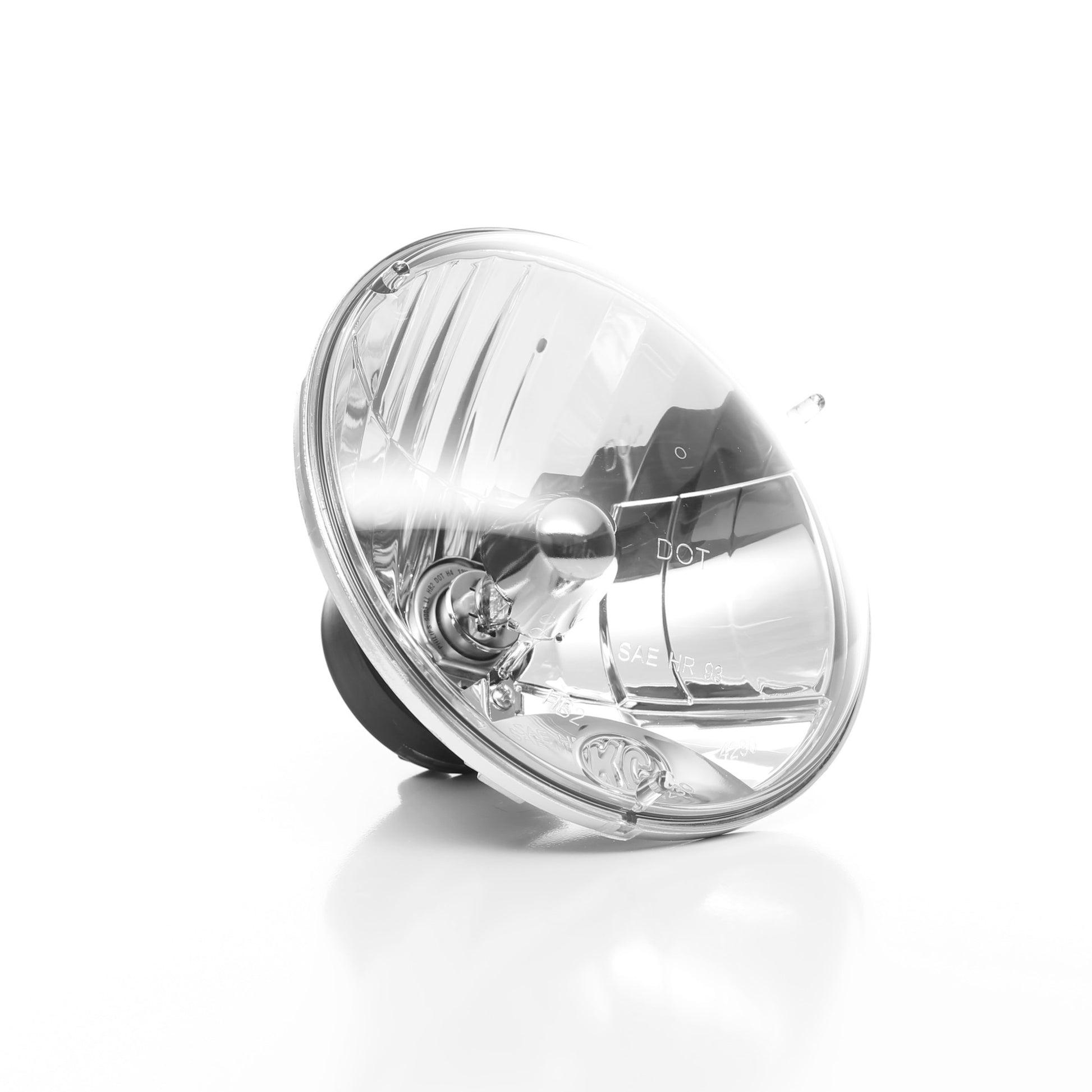 KC Headlight H4 Halogen 7in Dot 2-Light 2007-2018 Jeep Wrangler JK by KC HiLiTES