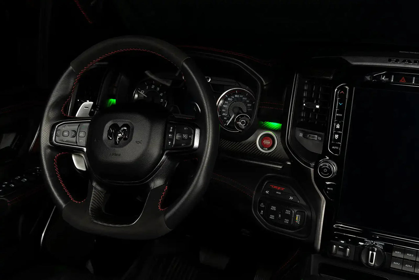 ORACLE Lighting 2019-2024 RAM Dash Interior Ambient Lighting ColorSHIFT RGB Conversion Kit by ORACLE Lighting